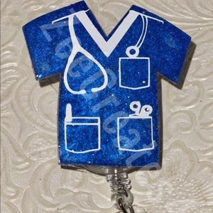 Resin Nurse Badge Reel